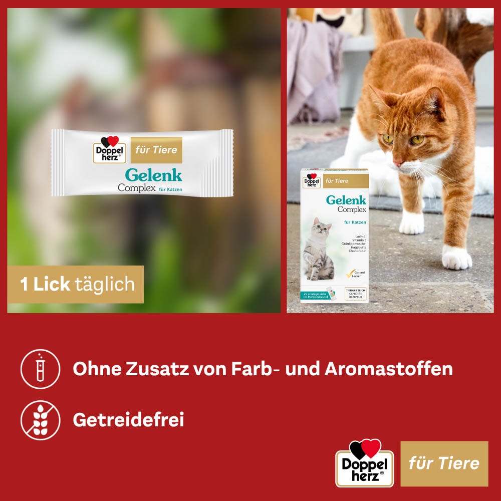 Doppelherz Gelenk Complex für Katzen_6