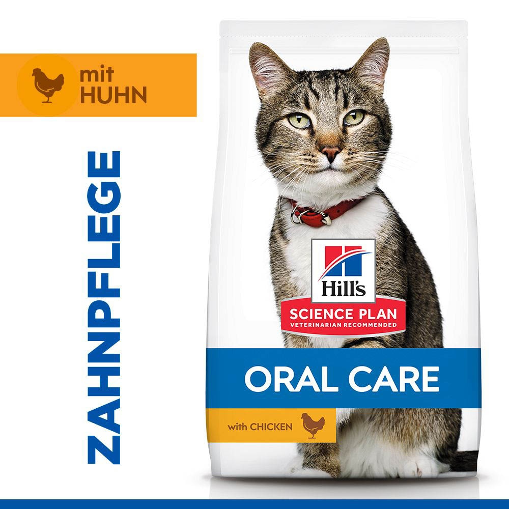 Hills Science Plan Adult Oral Care Huhn Trockenfutter für Katzen_1