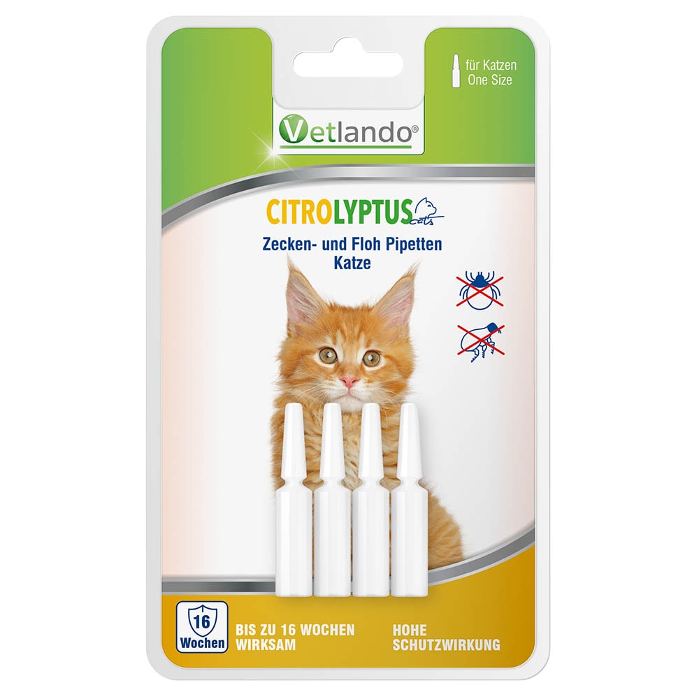 Petlando Vetlando Citrolyptus Z&F Pipette für Katzen_0