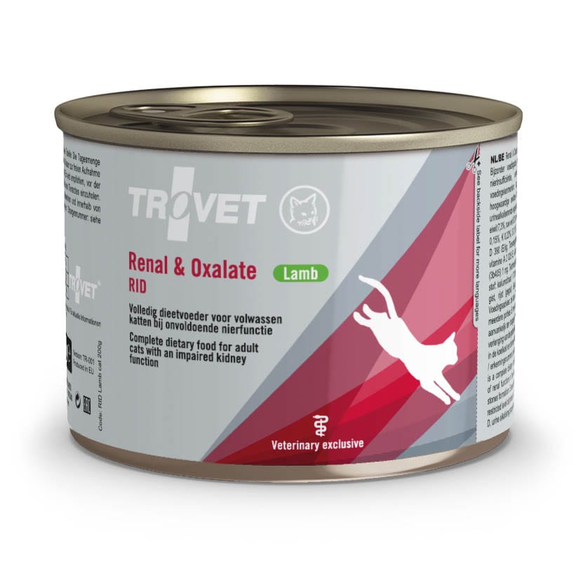 Trovet Renal & Oxalate Lamm (RID) Nassfutter für Katzen_1