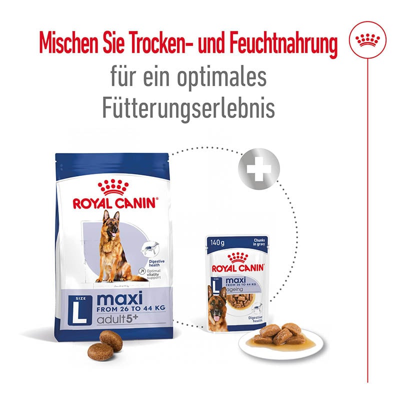 Royal Canin Maxi Adult 5+ Trockenfutter für ältere große Hunde_4