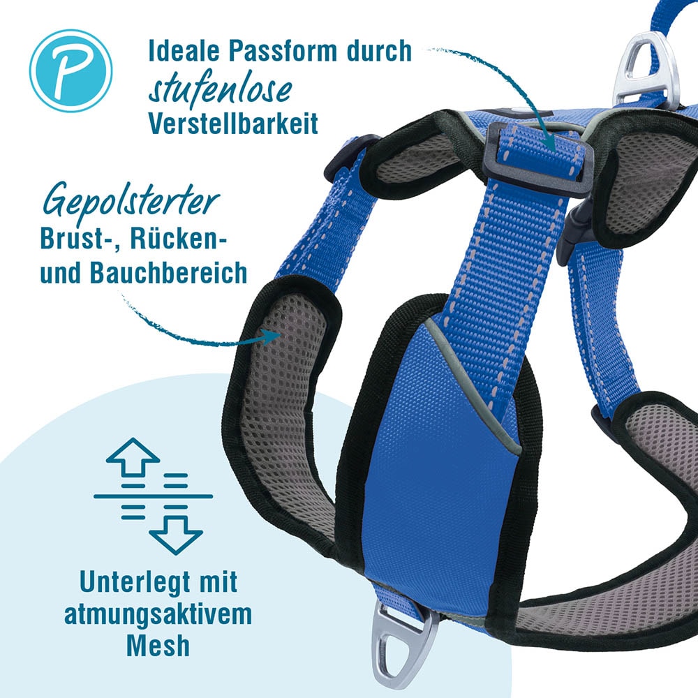 Petlando Outdoor Geschirr navy_2