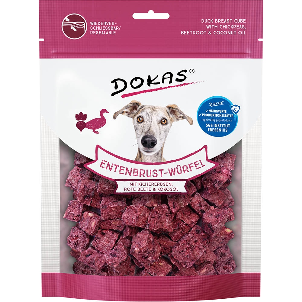 Dokas Entenbrust-Würfel - Kichererbsen, Rote Beete, Kokosöl_0