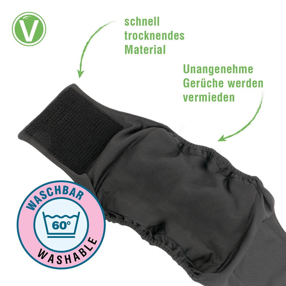 Vetlando waschbare Rüdenwindel _1