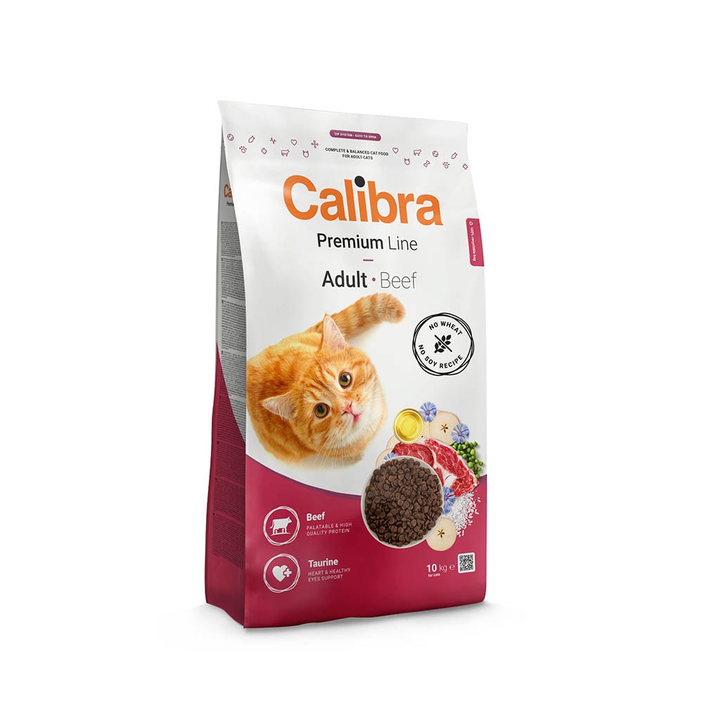Calibra Premium Line Adult Rind Trockenfutter für Katzen_0