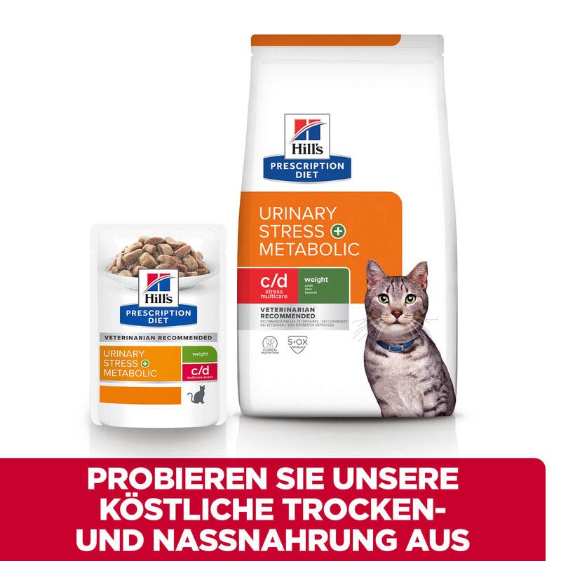 Hills Prescription Diet c/d Urinary Stress + Metabolic Nassfutter für Katzen_5