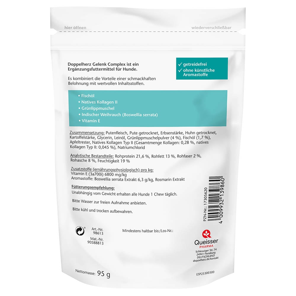 Doppelherz Gelenk Complex für Hunde_1