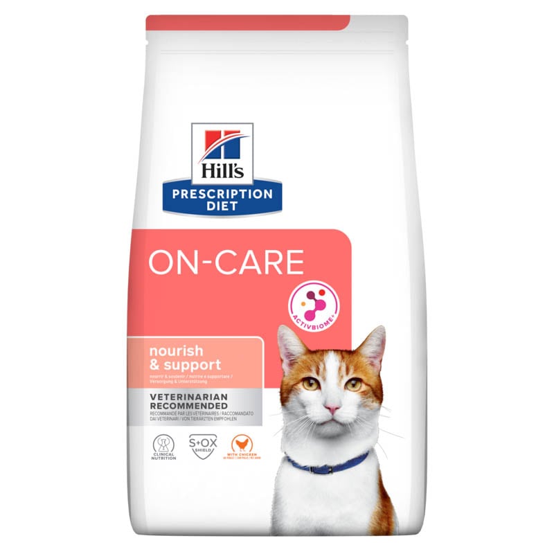 Hills Prescription Diet ON-Care mit Huhn Trockenfutter für Katzen_0