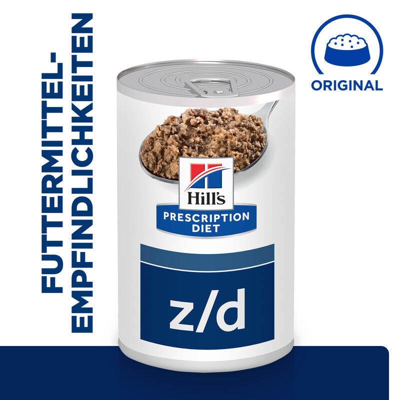 Hills Prescription Diet z/d Food Sensitivities Dose Hund_1