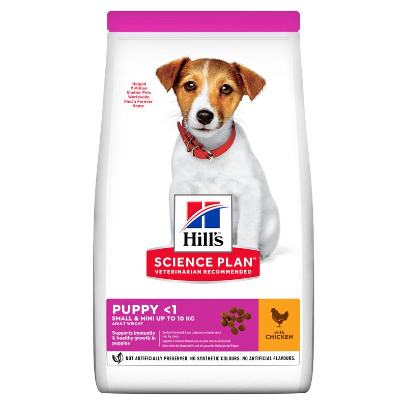 Hills Science Plan Puppy Small & Mini mit Huhn Trockenfutter_0