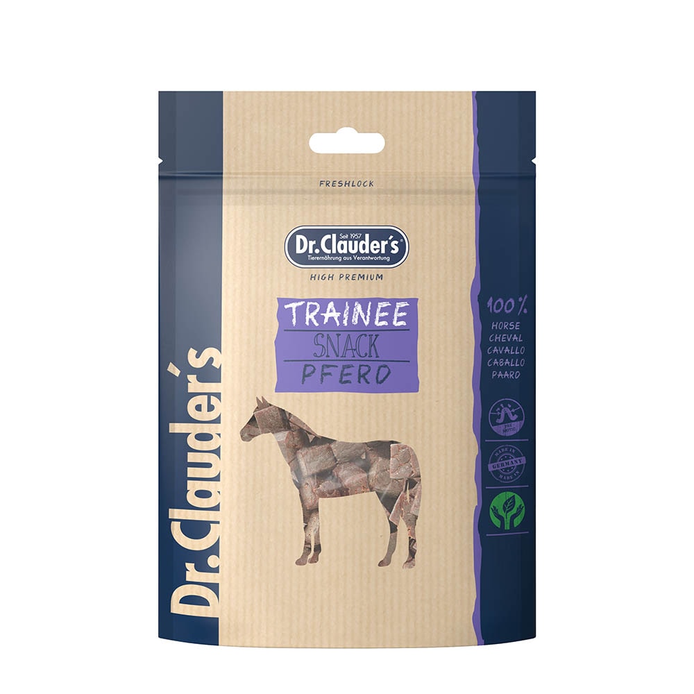 Dr. Clauders Trainee Snack Pferdefleisch 80 g_0