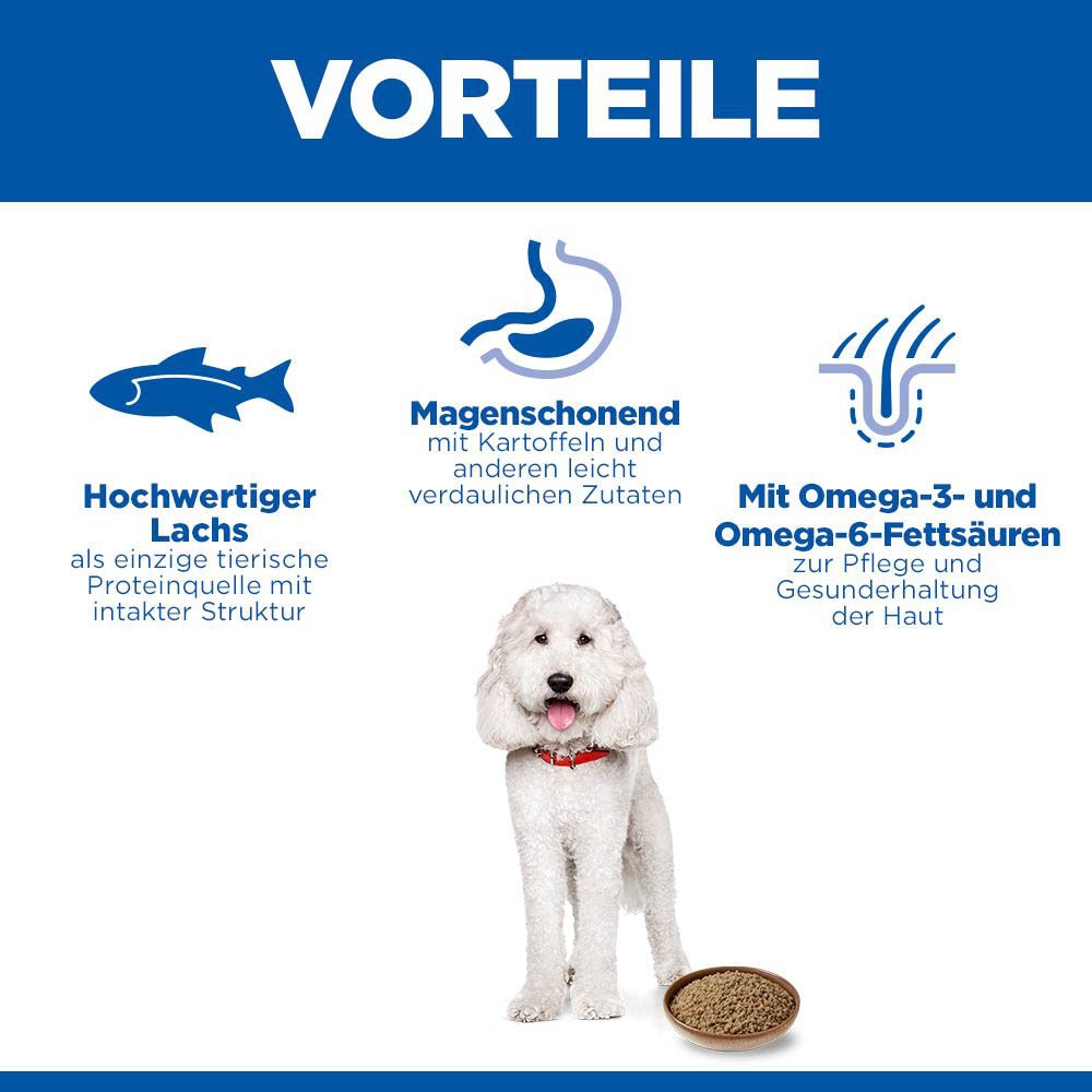 Hills Science Plan Hypoallergenic Adult Nassfutter für Hunde mit Lachs_3