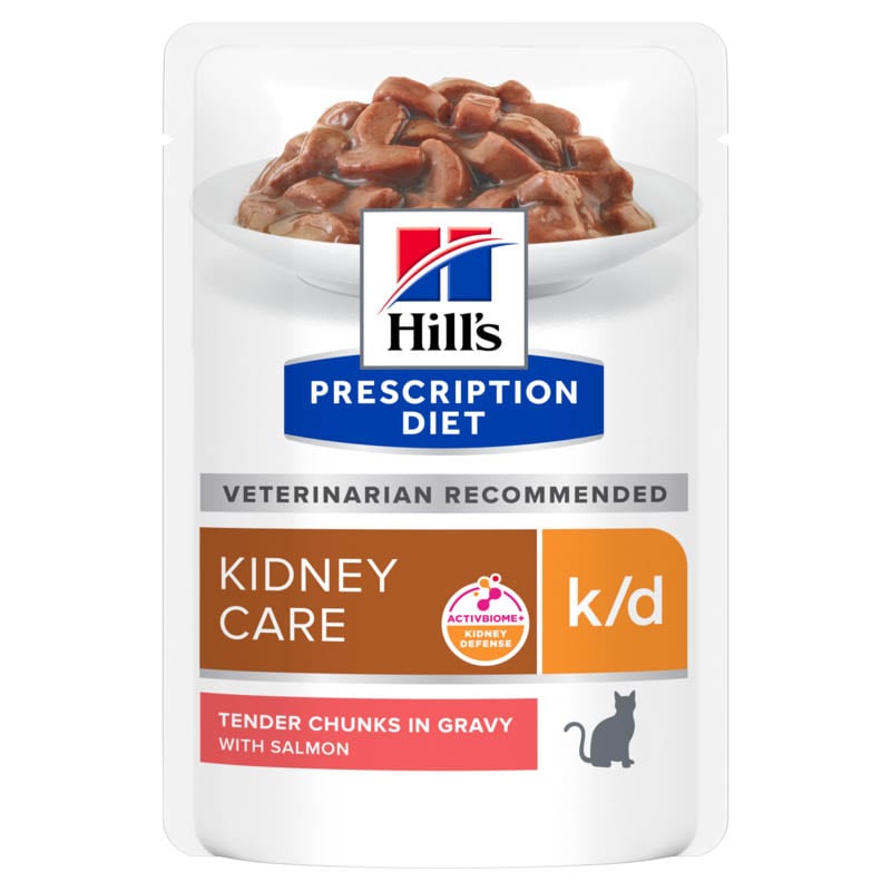 Hills Prescription Diet k/d Lachs Frischebeutel Katze_0