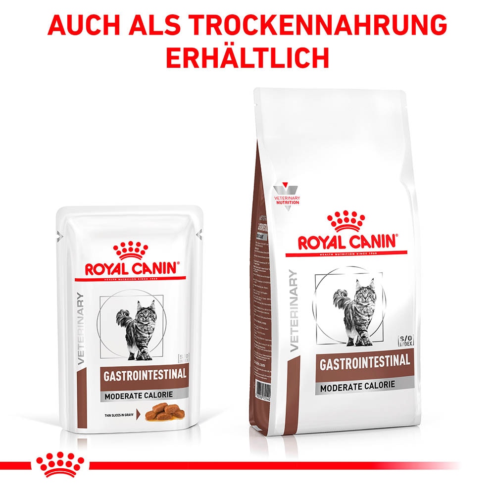 Royal Canin Veterinary Gastrointestinal Moderate Calorie Nassfutter für Katzen_4