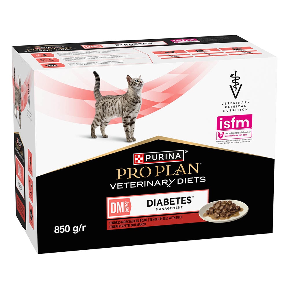 Purina Pro Plan Veterinary Diets DM St/Ox Diabetes Mangement mit Rind_0