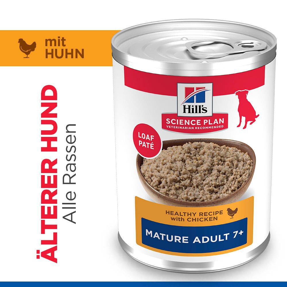 Hills Science Plan Mature Adult 7+ mit Huhn Nassfutter für Hunde_2