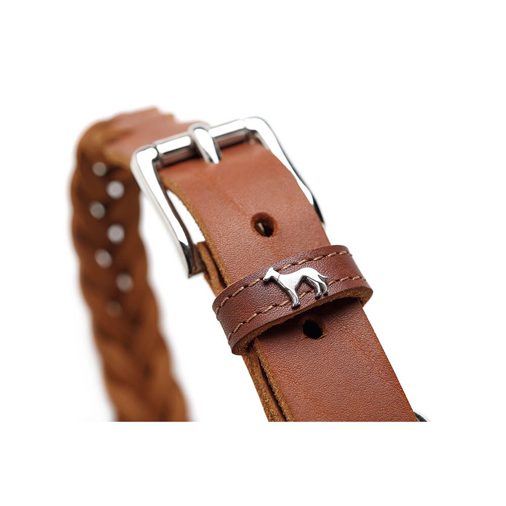 Hunter Halsband Solid Education Special cognac_2