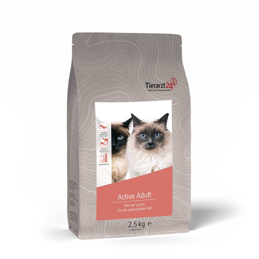 Tierarzt24 Active Adult Trockenfutter für Katzen_1
