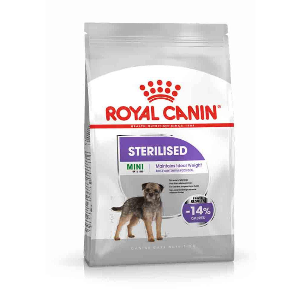 Royal Canin Sterilised Mini Trockenfutter für kastrierte kleine Hunde_1