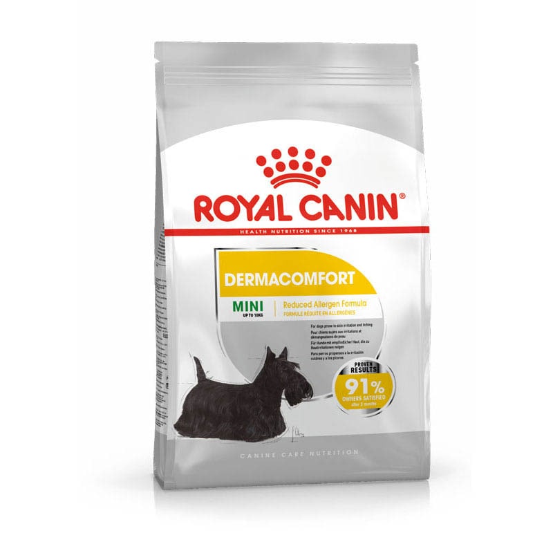 Royal Canin Dermacomfort Mini Trockenfutter für kleine Hunde mit empfindlicher Haut_1