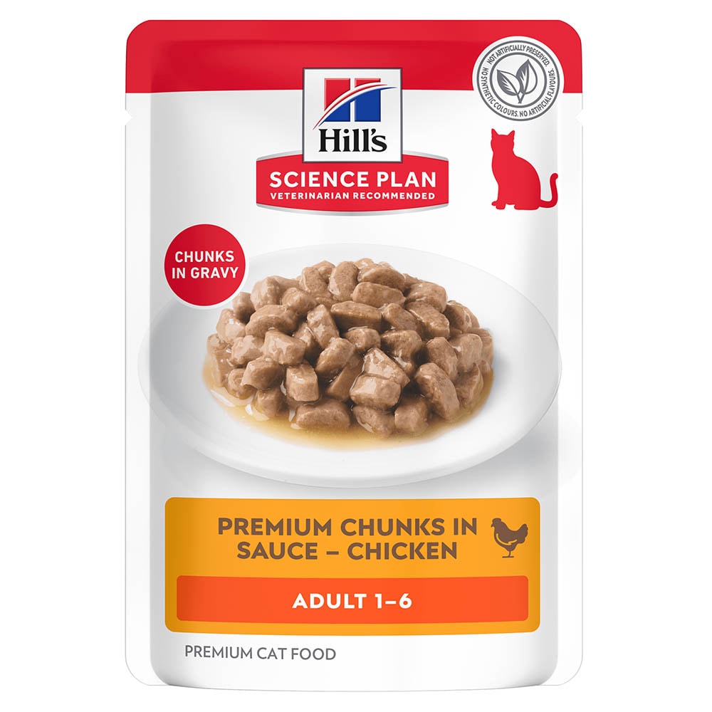 Hills Science Plan Adult Huhn Nassfutter für Katzen_0