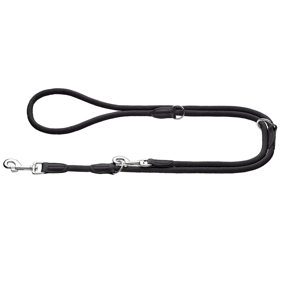 Hunter verstellbare Führleine Freestyle schwarz_1