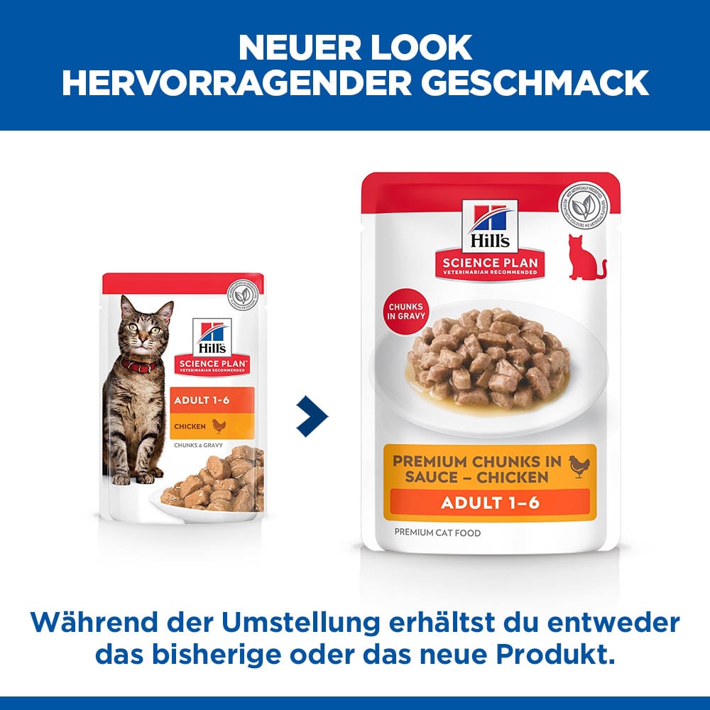 Hills Science Plan Adult Huhn Nassfutter für Katzen_2