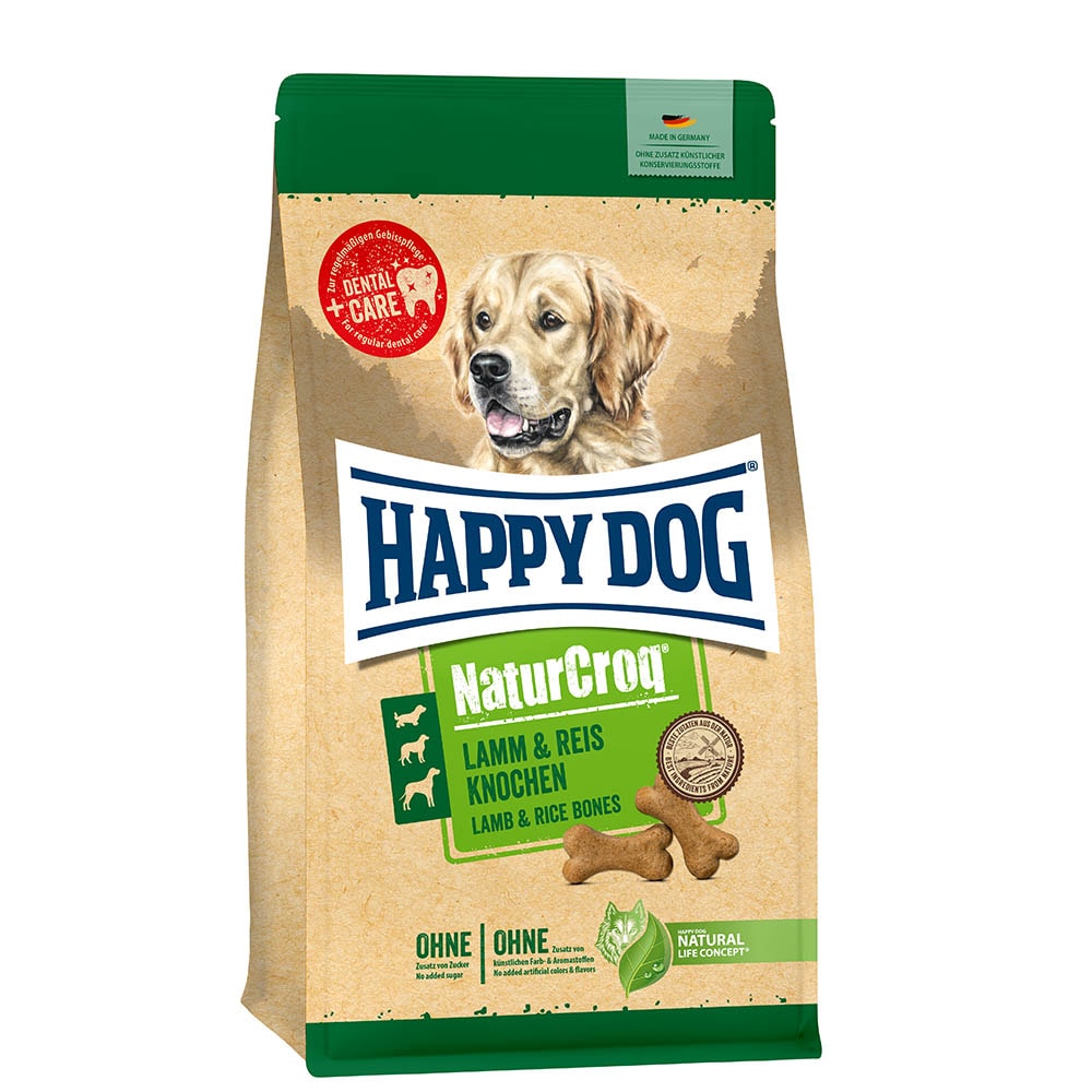 Happy Dog NaturCroq Knochen mit Lamm und Reis_0