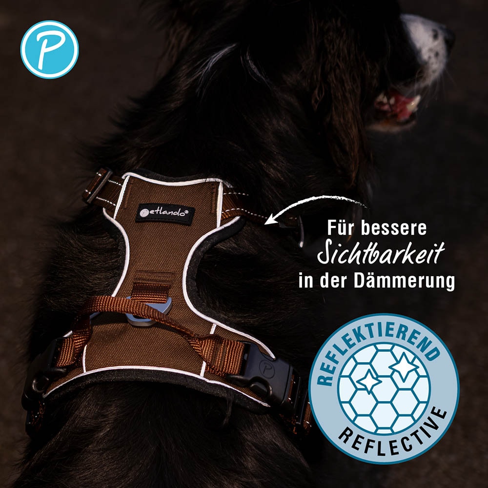 Petlando Outdoor Geschirr mokka_4