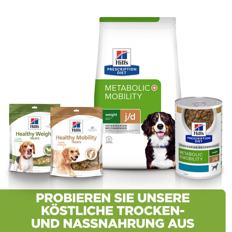 Hills Prescription Diet Metabolic + Mobility Trockenfutter für Hunde mit Huhn_5