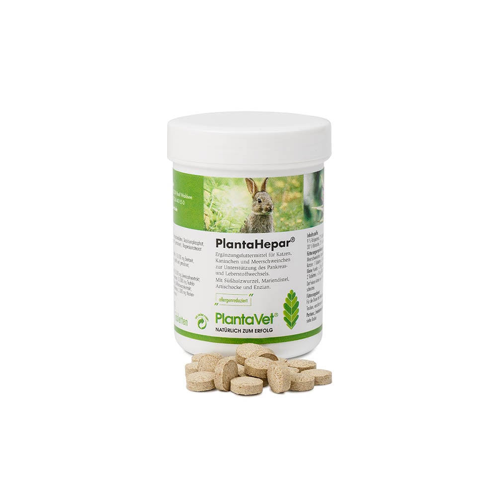 PlantaVet PlantaHepar 200mg Tabletten für Katzen und Kleintiere_0