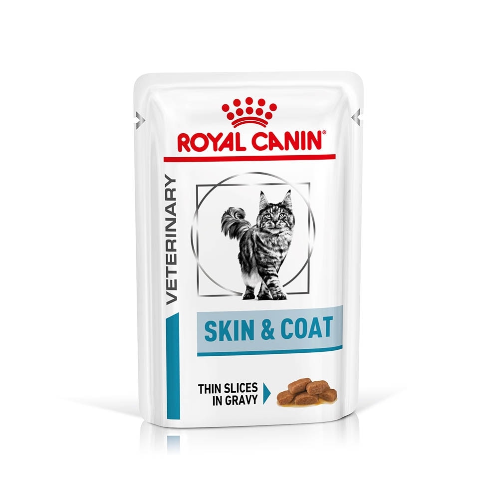 Royal Canin Veterinary Skin & Coat Nassfutter für Katzen 85 g