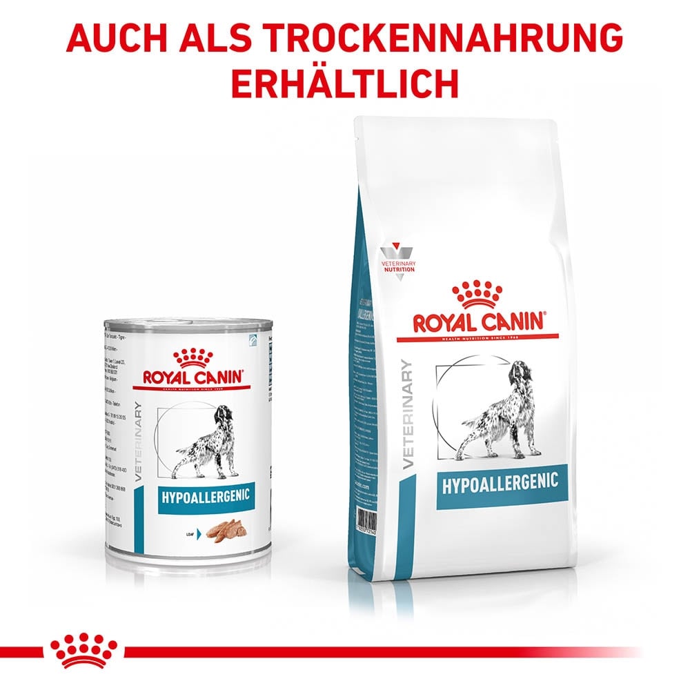 Royal Canin Veterinary Hypoallergenic Mousse Nassfutter für Hunde_1