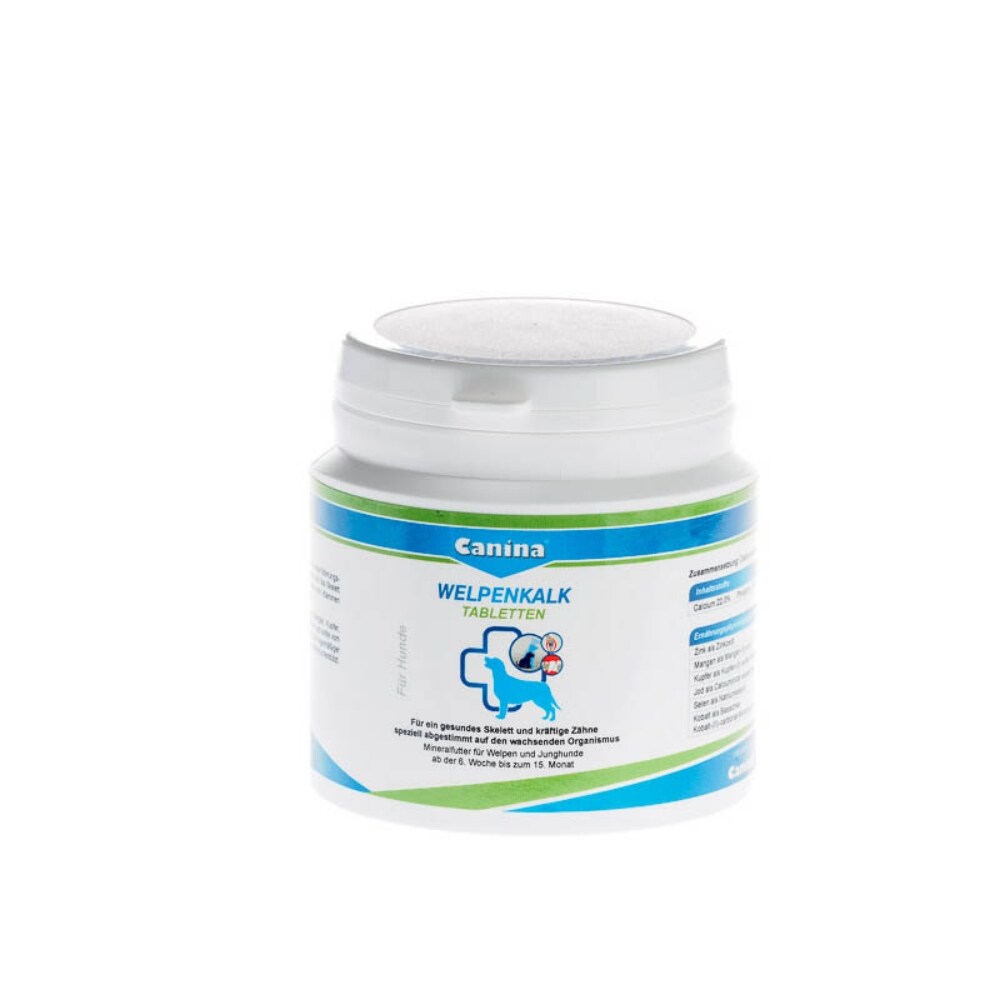 Canina Welpenkalk Tabletten 150 g = ca.150 Tabl.