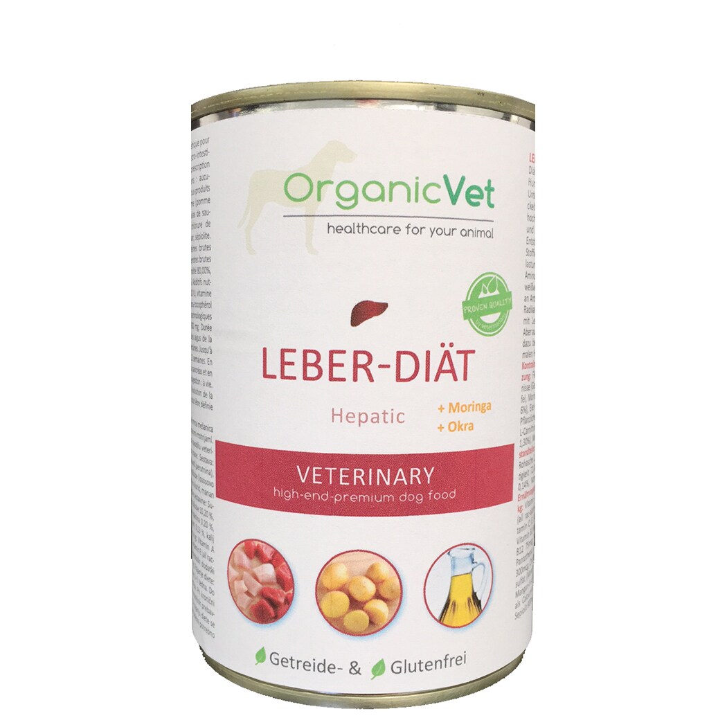OrganicVet LeberDiät Nassfutter für Hunde Tierarzt24.de