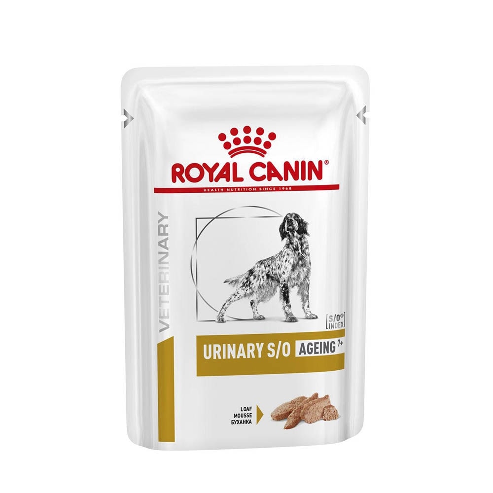 Royal Canin Veterinary Urinary S/O Ageing 7+ Nassfutter für Hunde 85 g