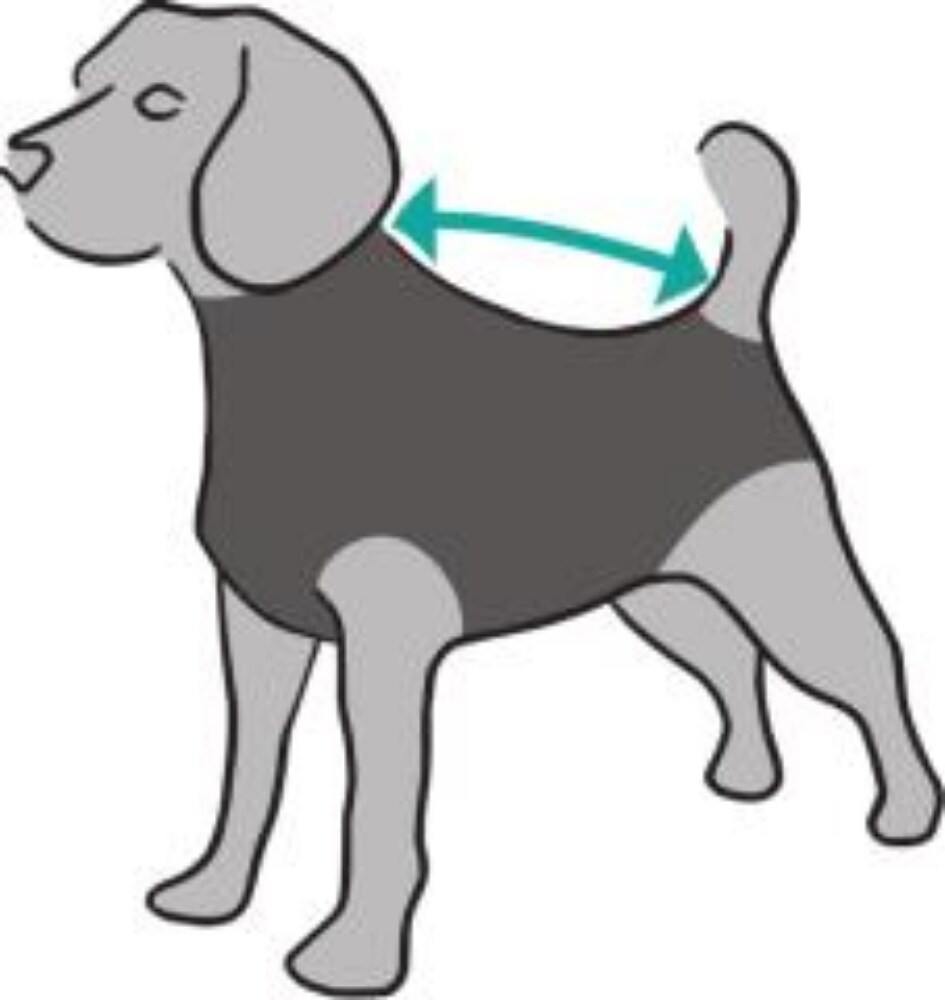 Suitical Recovery Shirt Hund Camouflage Blau_2