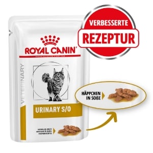 12x85g Royal Canin Urinary S/O MOUSSE Frischebeutel Katzenfutter