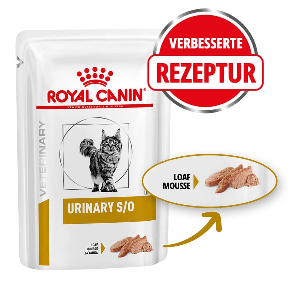 Royal Canin Veterinary Urinary S/O Mousse Nassfutter für Katzen 85 g