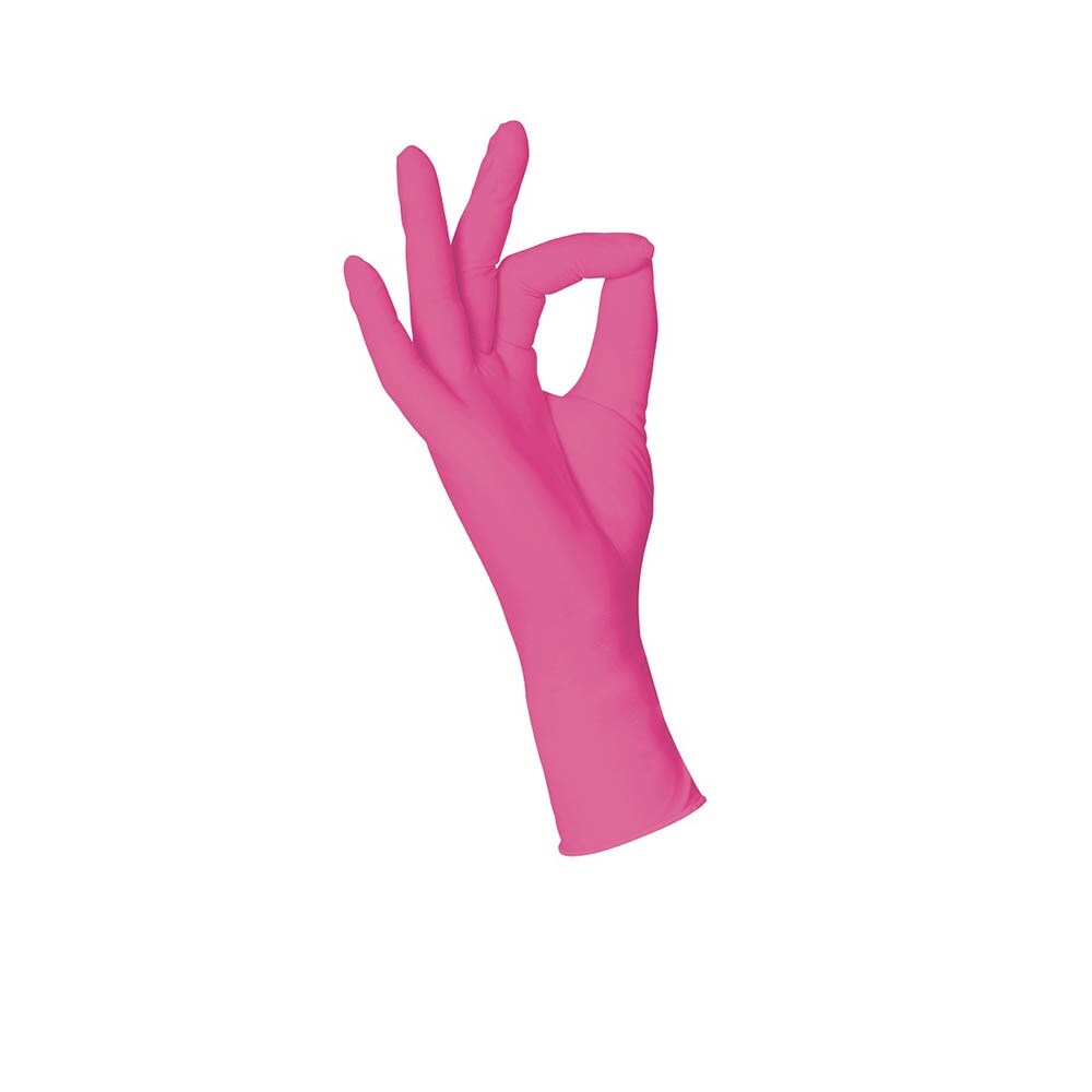 WDT Nitril US-Handschuhe PF Magenta_2