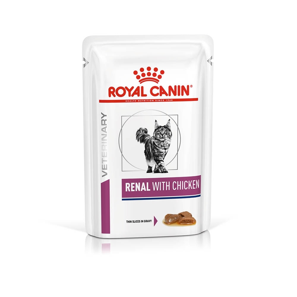 Royal Canin Veterinary Renal Huhn Nassfutter für Katzen 85 g