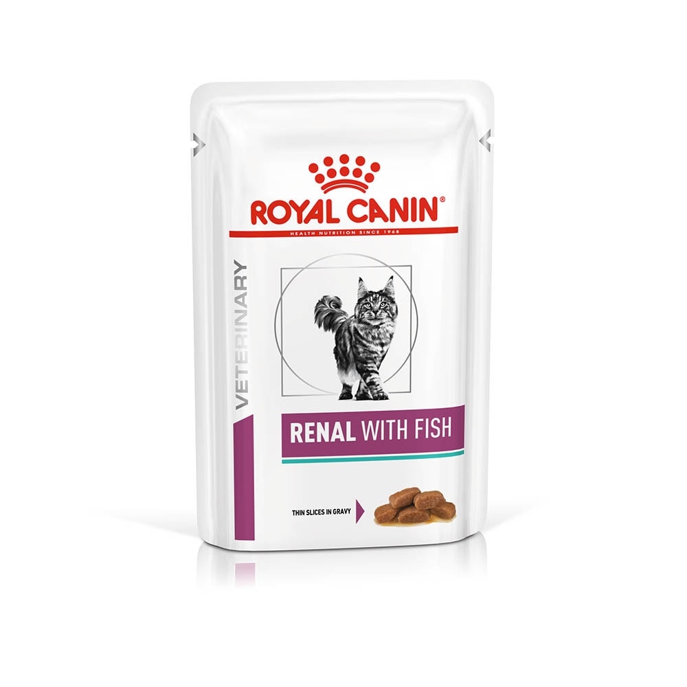 Royal Canin Veterinary Renal Fisch Nassfutter für Katzen 85 g