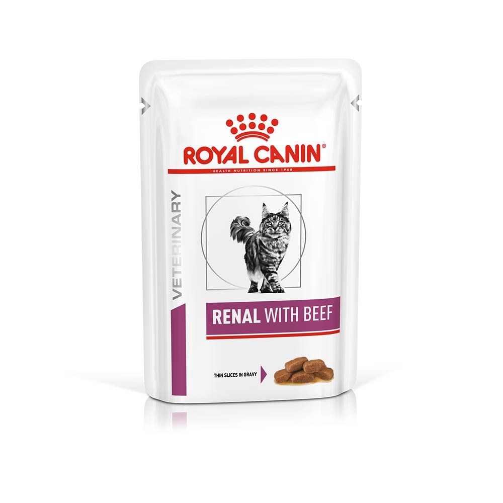 Royal Canin Veterinary Renal Rind Nassfutter für Katzen 85g