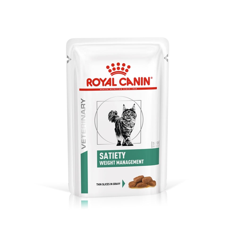 Royal Canin Veterinary Satiety Weight Management Nassfutter für Katzen 85 g