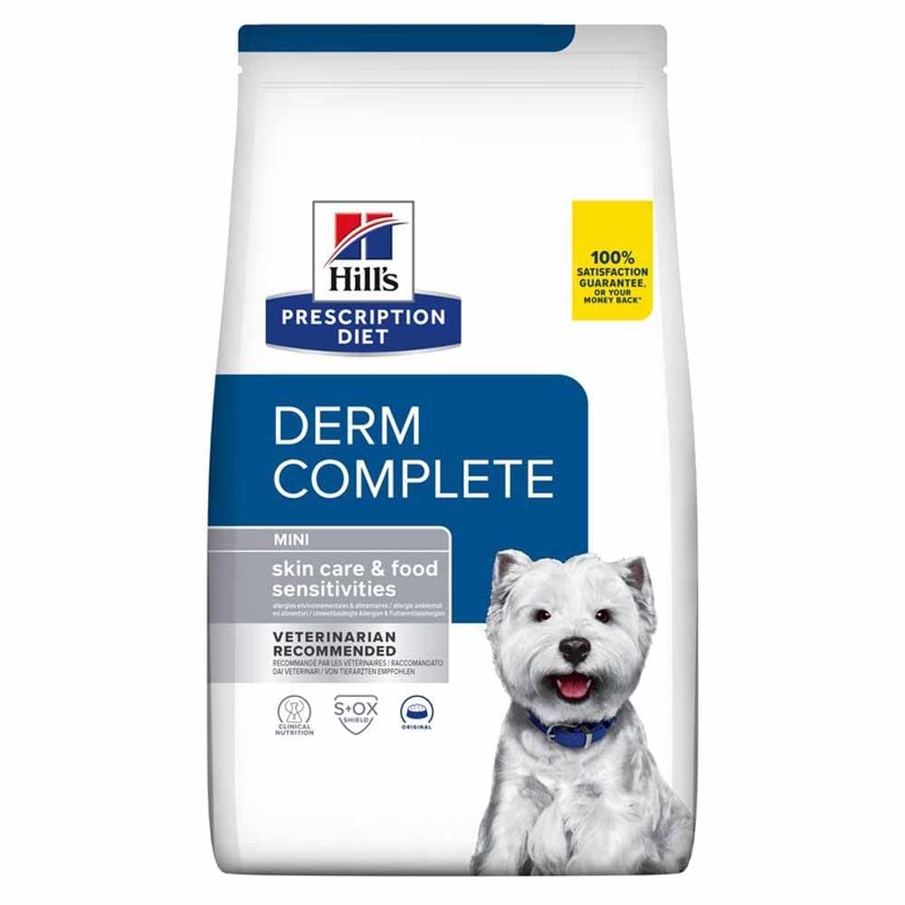 Hills Prescription Diet Derm Complete Mini Hundefutter 1kg