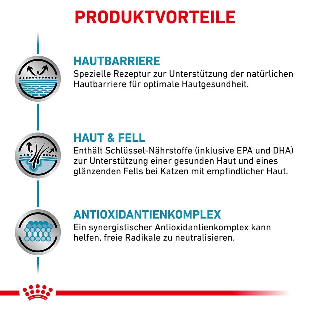 Royal Canin Veterinary Skin & Coat Nassfutter für Katzen_4