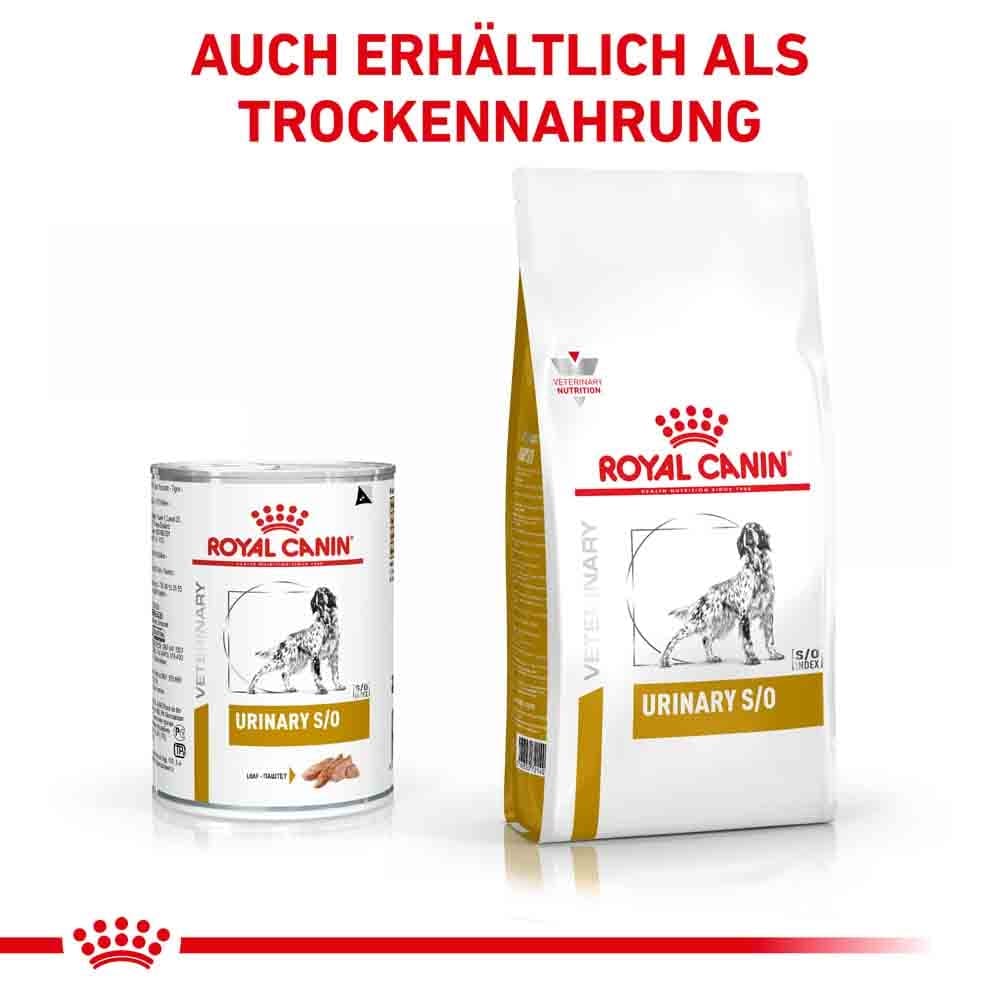 Royal Canin Veterinary Urinary S/O Mousse Nassfutter für Hunde_5
