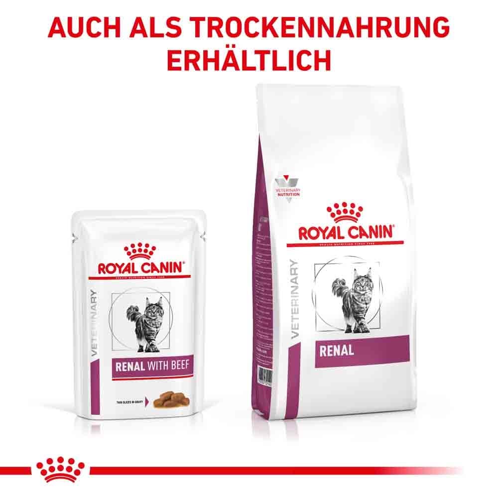 Royal Canin Veterinary Renal Rind Nassfutter für Katzen_5