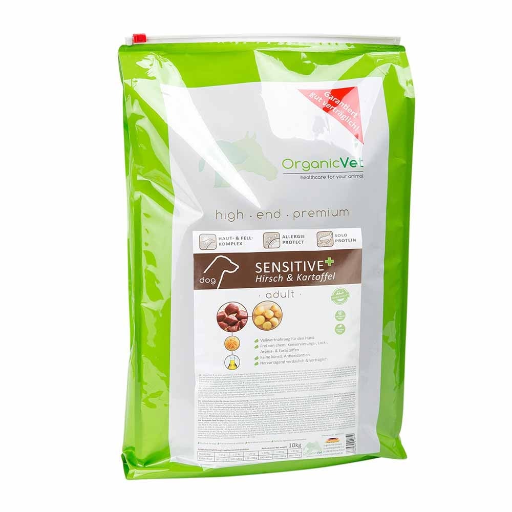 OrganicVet Sensitive Hirsch Trockenfutter für Hunde_2