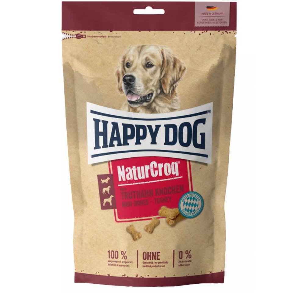 Happy Dog NaturCroq Mini Truthahn Knochen 700g